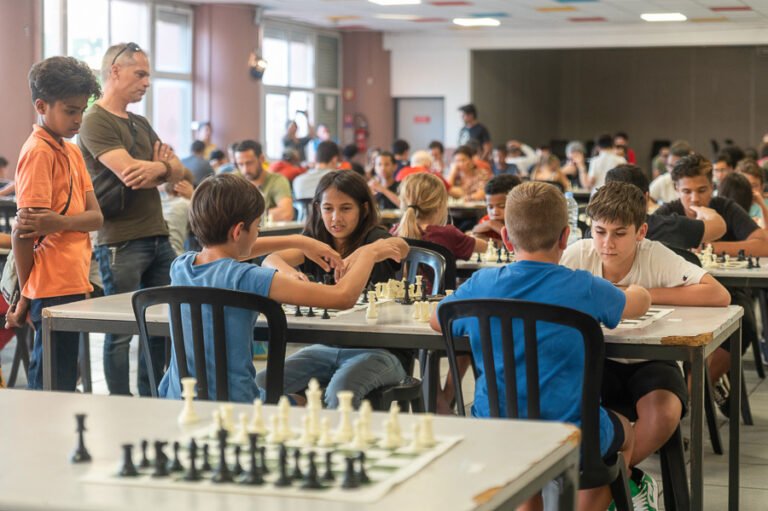 Salle de jeu du Masters 2023 à Saint-Leu