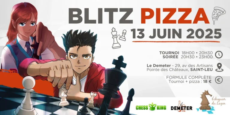Affiche du Blitz Pizza du 13 juin 2025