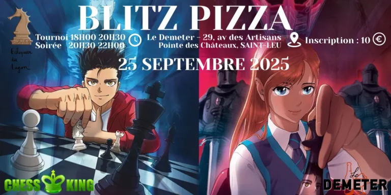 Affiche du Blitz Pizza du 25 septembre 2025