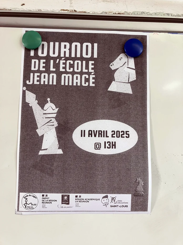 Affiche du tournoi Jean Macé du 11 avril 2025