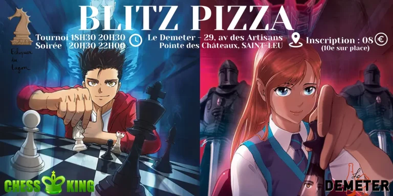 Lauréats du Blitz Pizza dont la première féminine