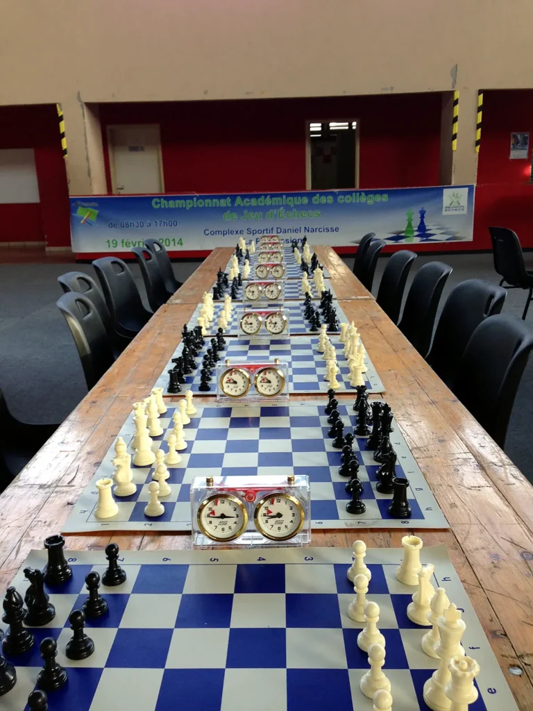 Salle du championnat académique des collèges