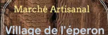 Affiche du marché artisanal du Village de l’Éperon