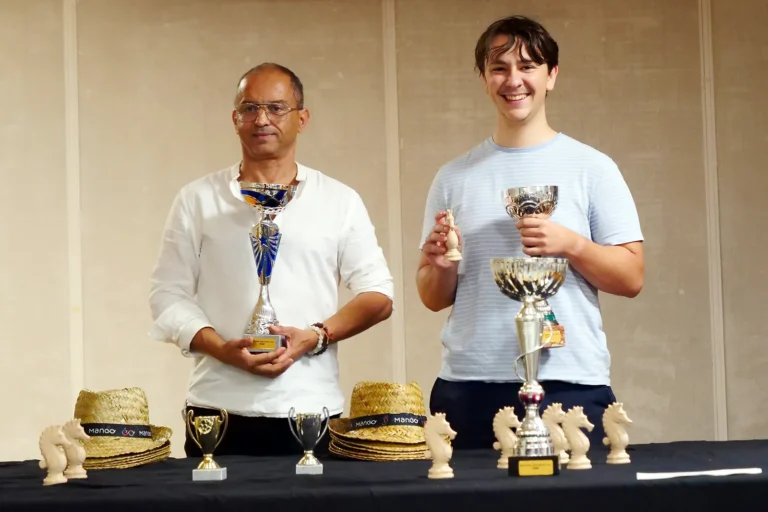 Le podium du Masters 2025